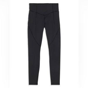 Lululemon Fine Force High Waisted Leggings -Size 2- Black